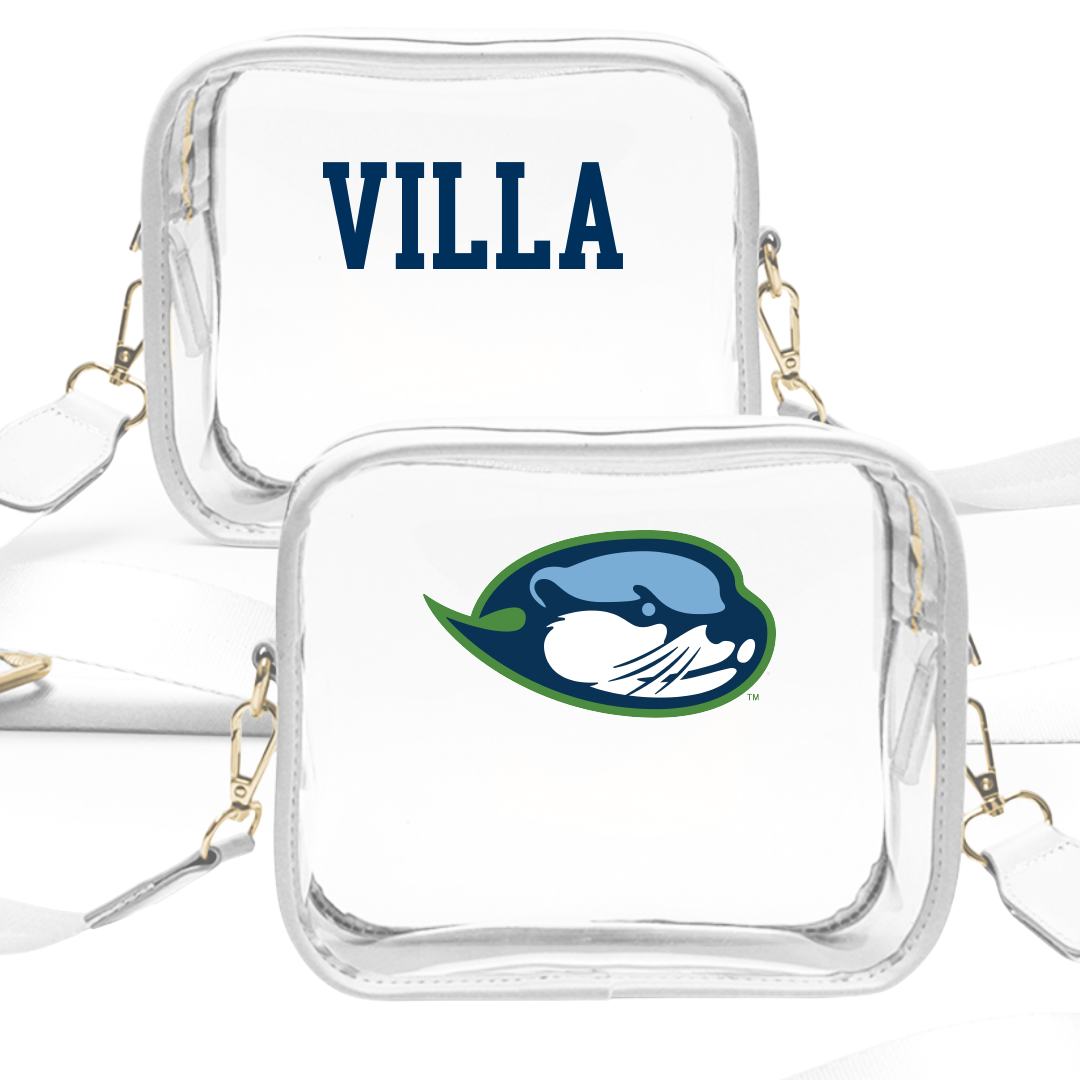Cal State Monterey Bay Softball White Clear Stadium Bag - Luna Villa