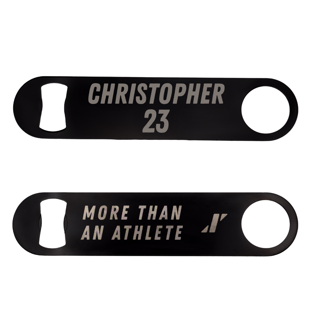 McKendree University Beach Volleyball Black Bottle Opener - #23 Jordan Christopher