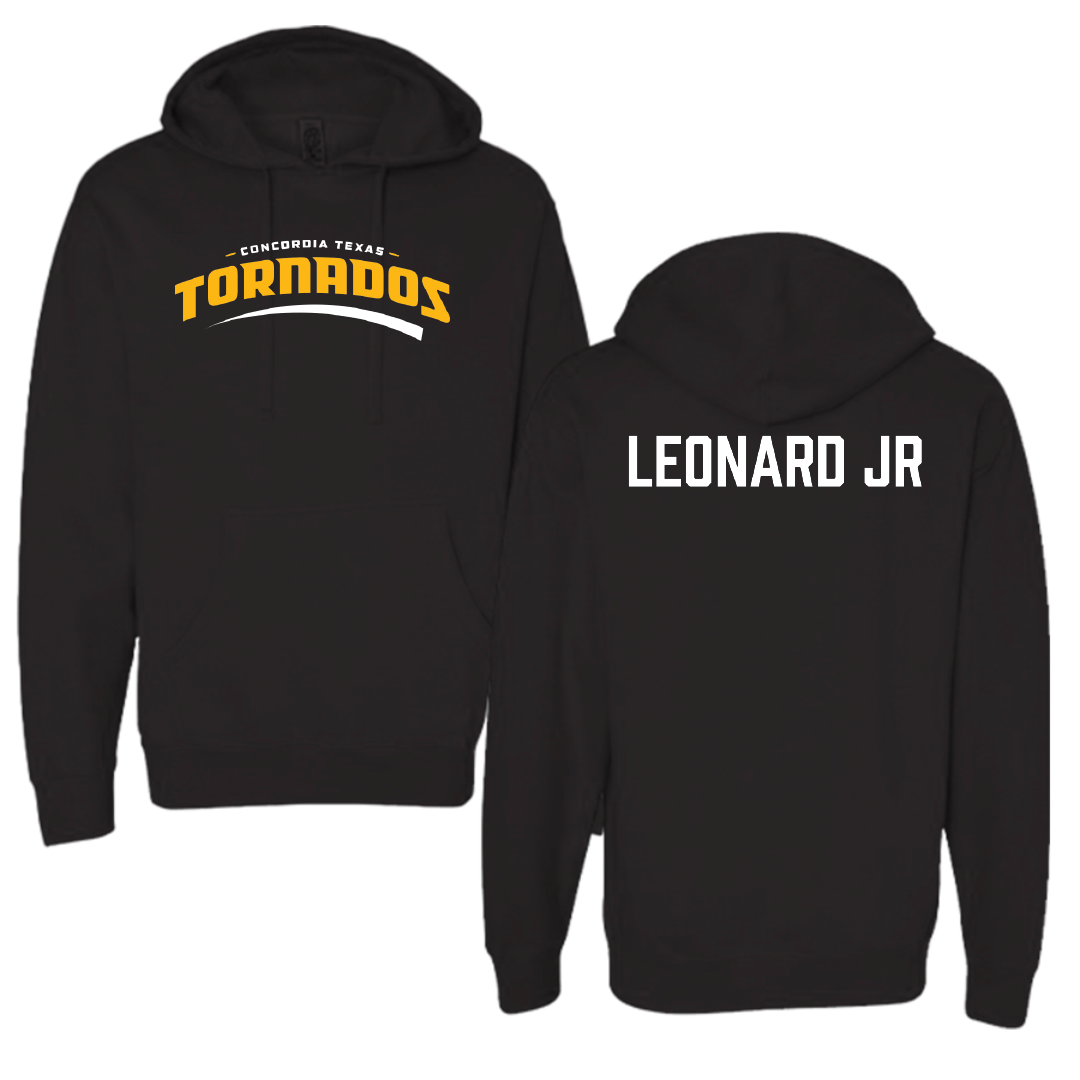 Concordia University (Texas) TF and XC Black Hoodie - Derrick Leonard Jr