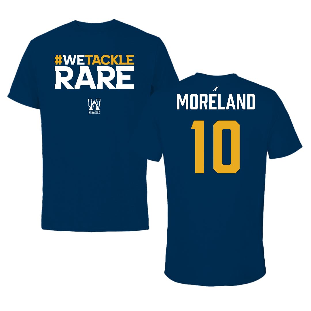 Volleyball (W) Navy Uplifting Athletes Performance Tee - #10 Macie Moreland