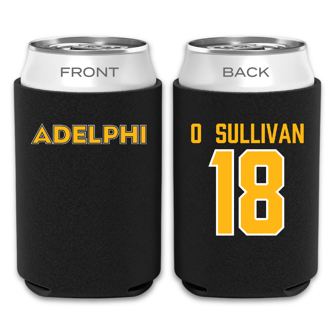 Adelphi University Baseball Black Can Cooler - #18 Tommy O'Sullivan