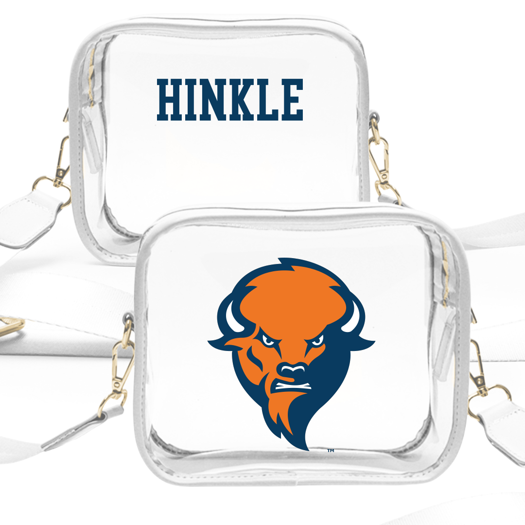 Bucknell University Cheer White Clear Stadium Bag - Madeline Hinkle