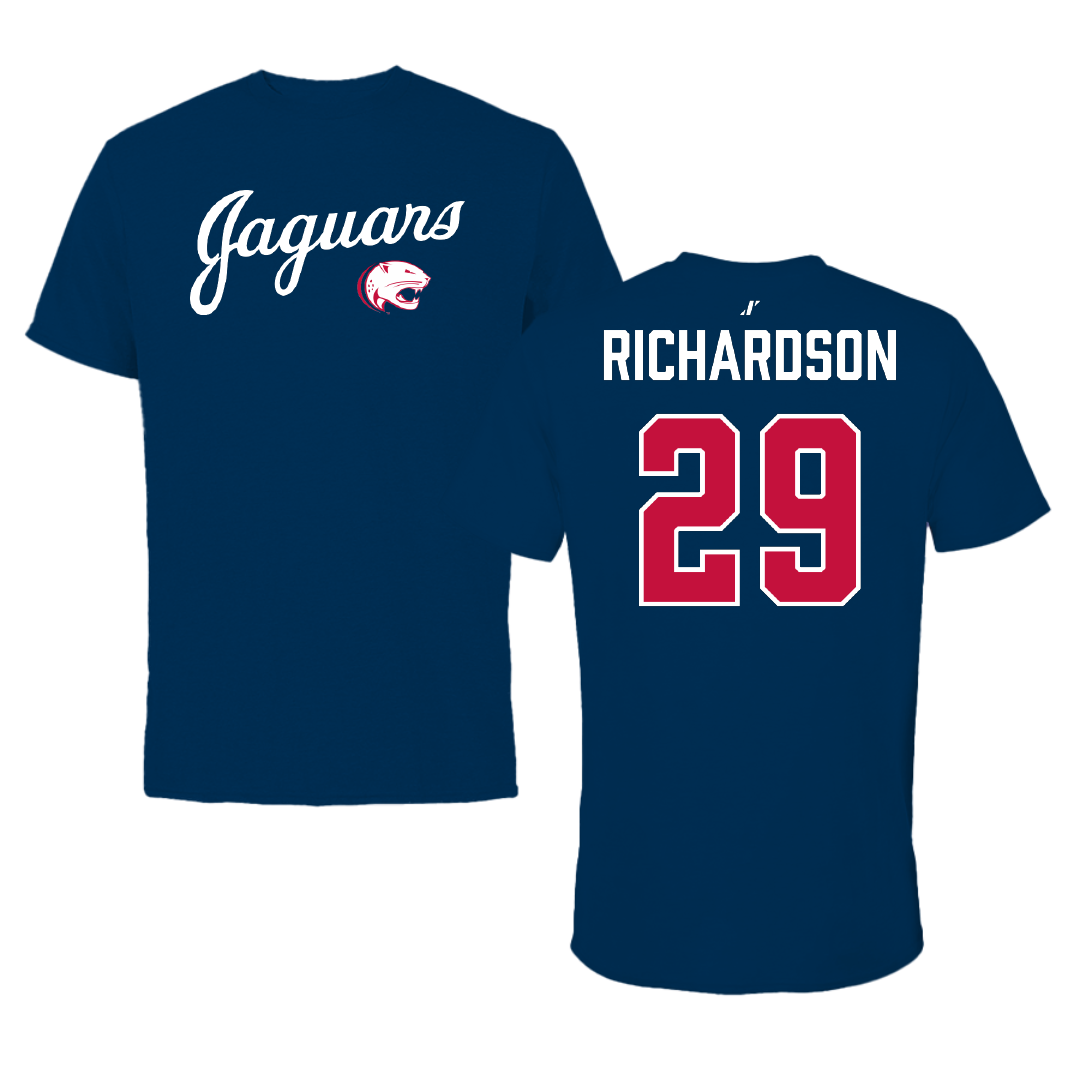 University of South Alabama Baseball Navy General Tee - #29 Nick Richardson