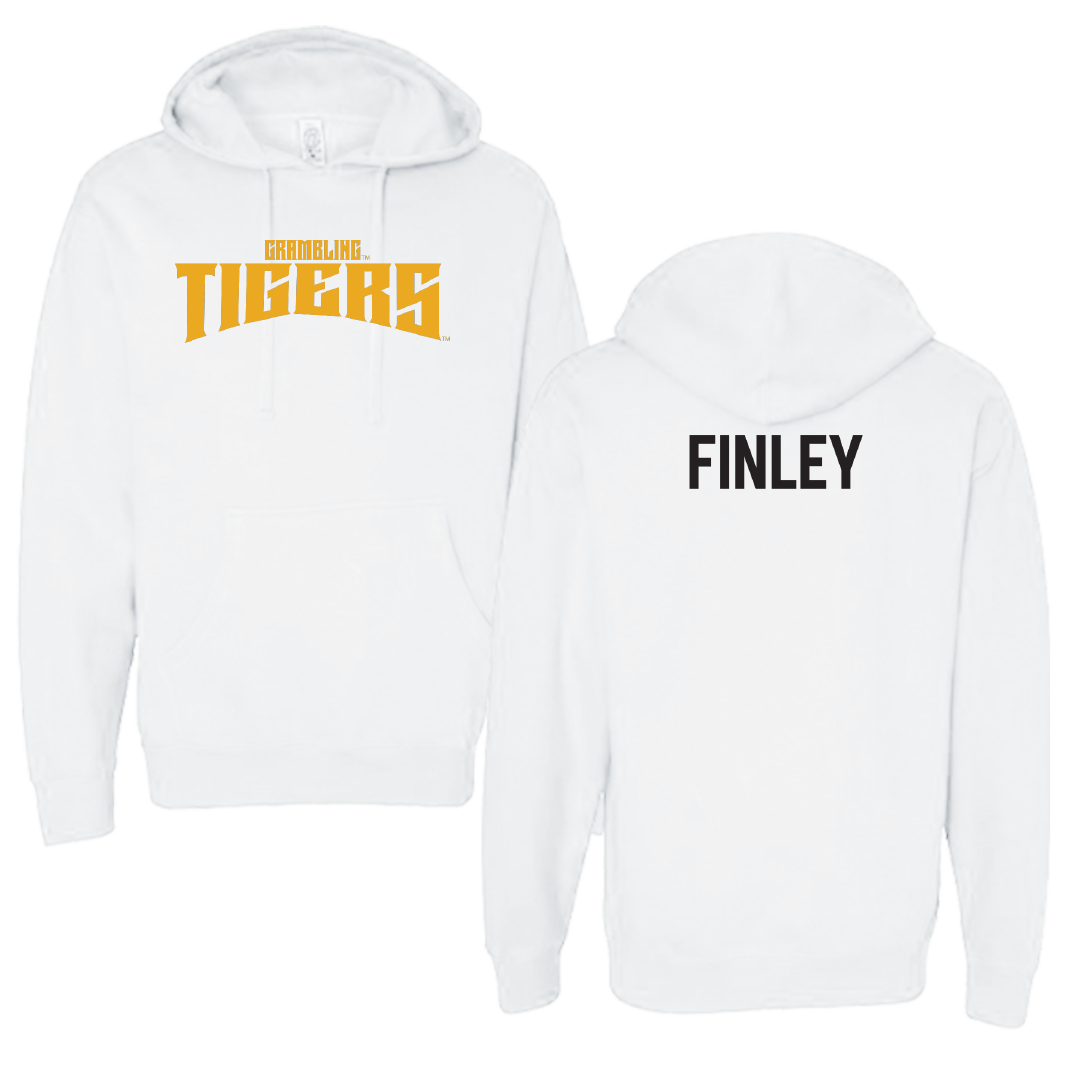 Grambling State University TF and XC White Classic Hoodie - Josiah Finley