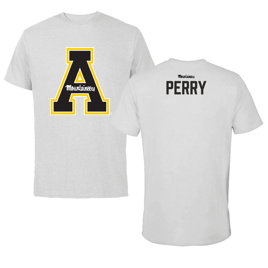 Appalachian State University Cheer Light Gray Tee - Alysa Perry