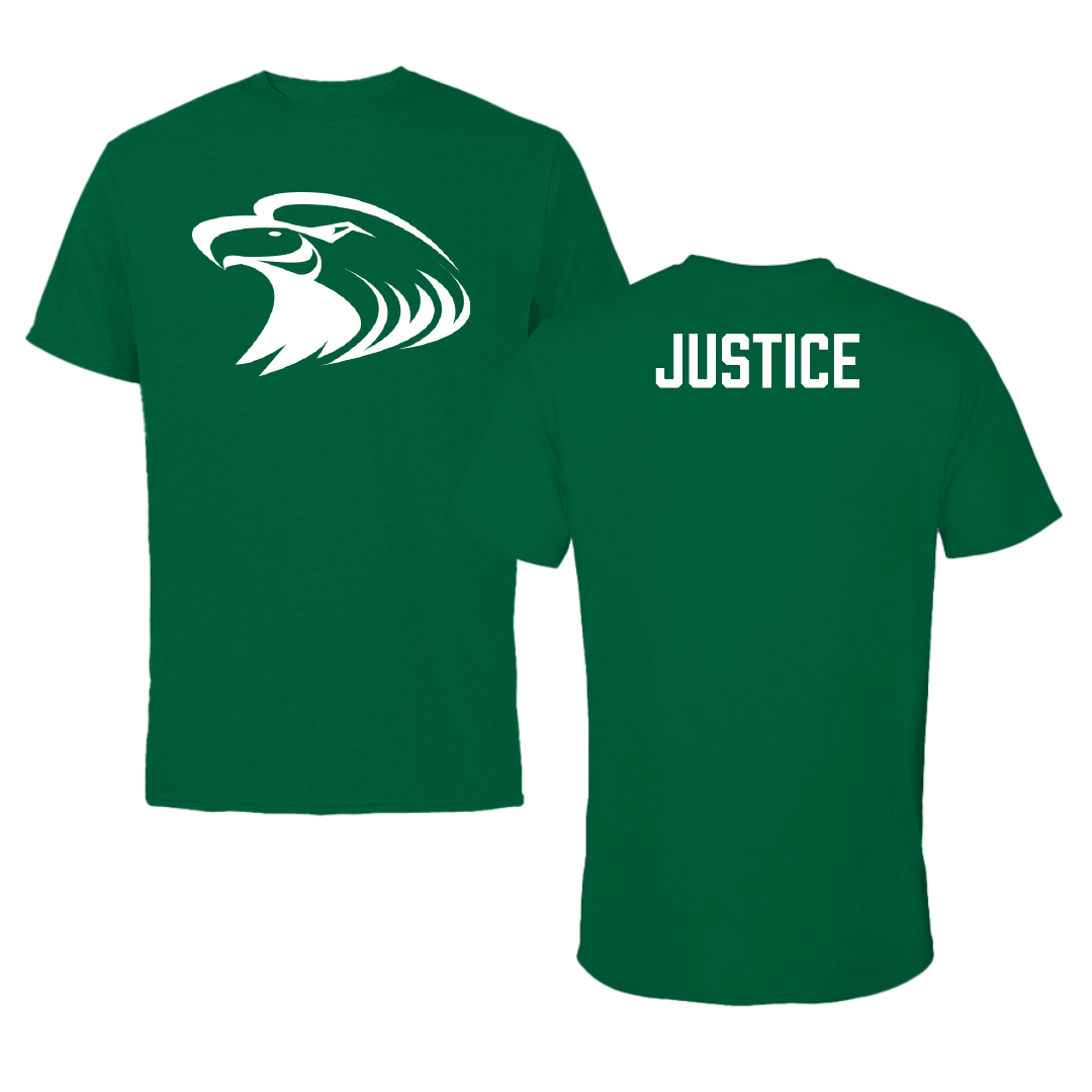 Central Methodist University Wrestling Green Tee - Nonnie Justice