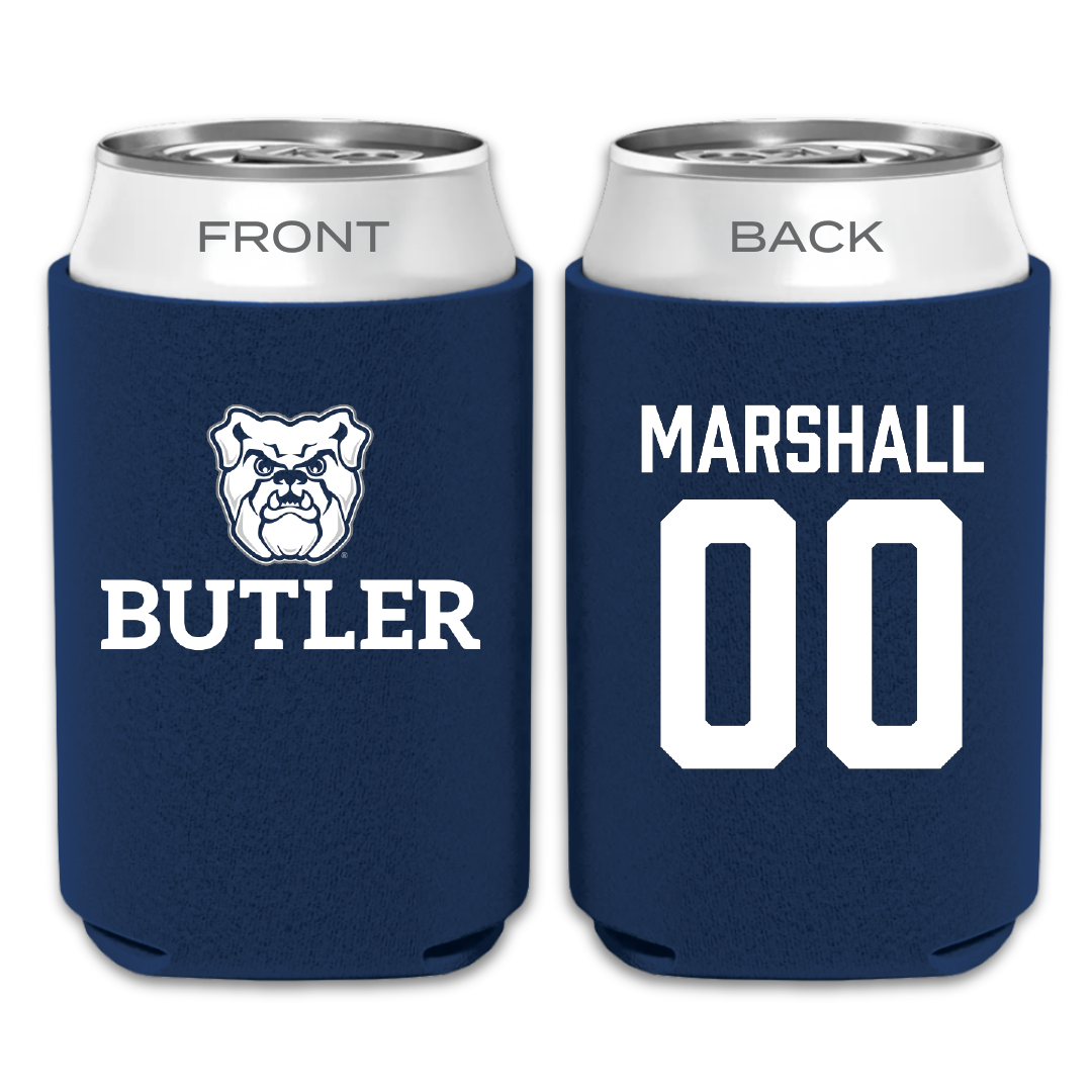 Butler University Soccer Navy Can Cooler - #00 Addie Marshall