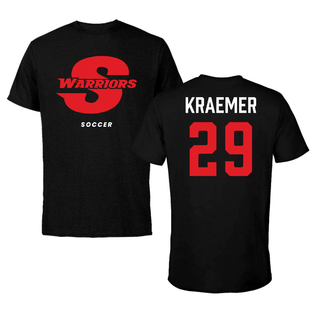 Stanislaus State Soccer (W) Black Tee - #29 Julia Kraemer