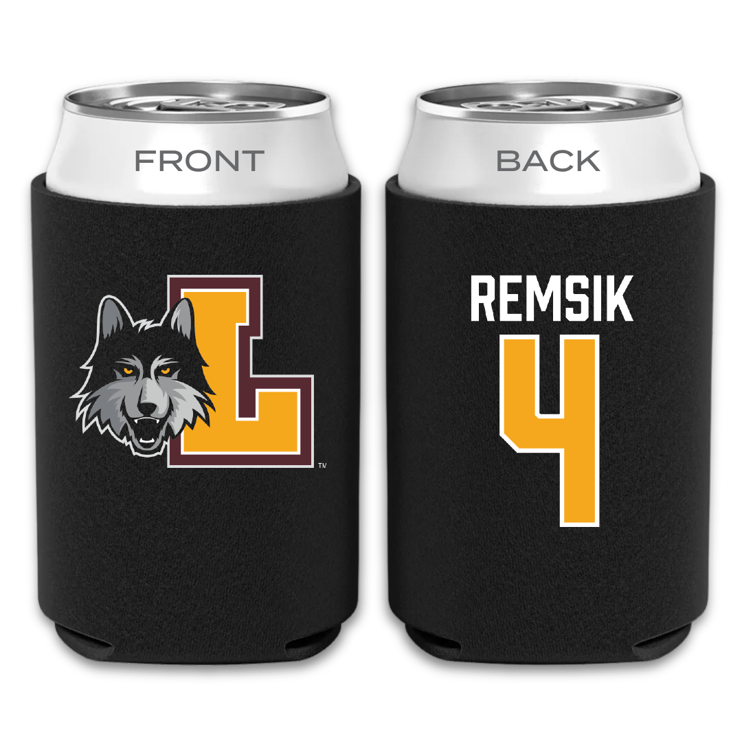 Loyola University-Chicago Softball Black Can Cooler - #4 Sophia Remsik