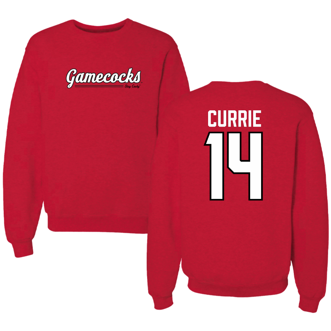 Jacksonville State University Softball Red General Crewneck - #14 Sarah Currie
