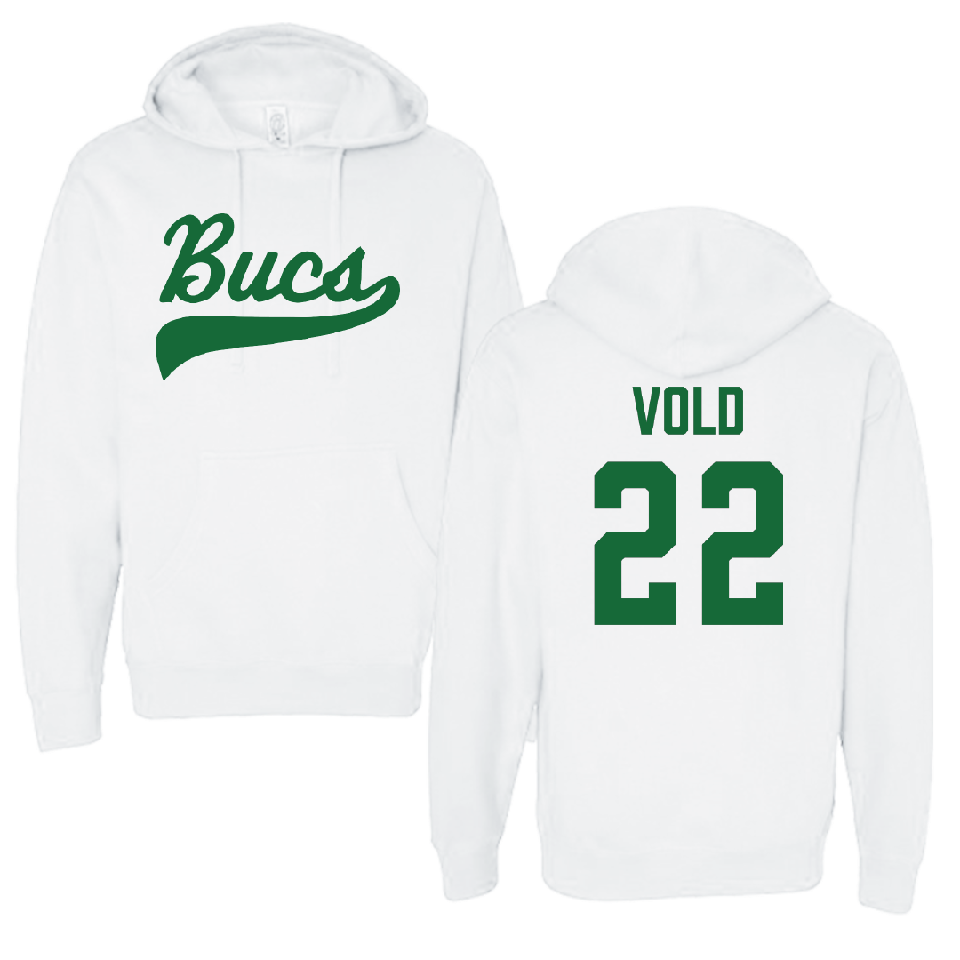Shelton State Community College Softball White Hoodie - #22 Lilly Vold
