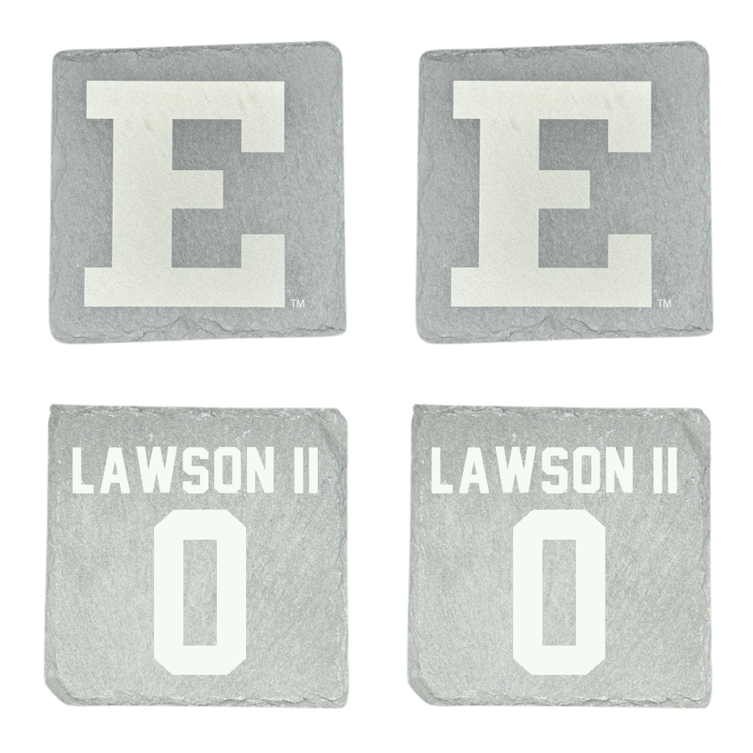 Eastern Michigan University Basketball (M) Stone Coaster (4 Pack)  - #0 Gregory Lawson II