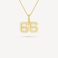 Gold Presidents Pendant and Chain - #66 Parker Bennett