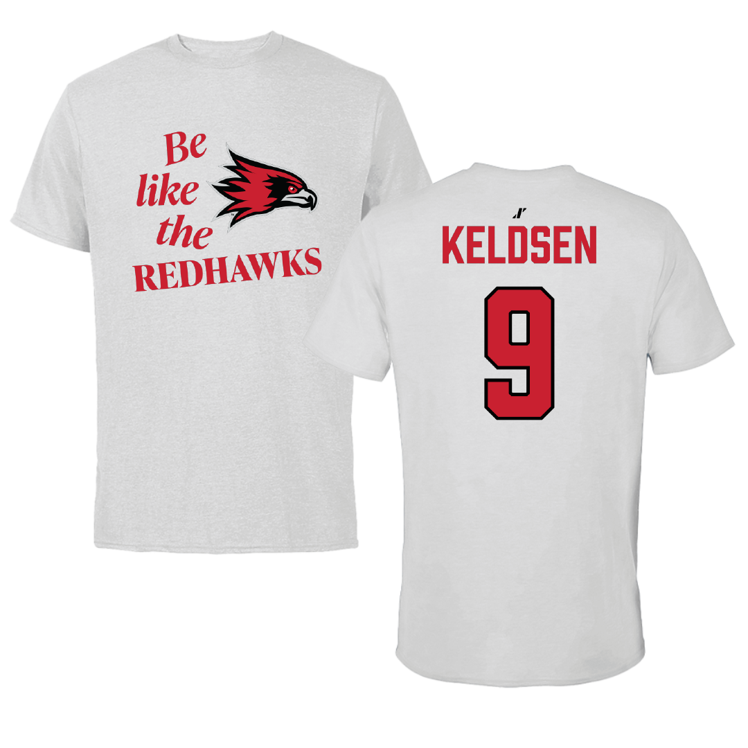 Southeast Missouri State University Baseball Light Gray Be Like Us Performance Tee - #9 JoJo Keldsen