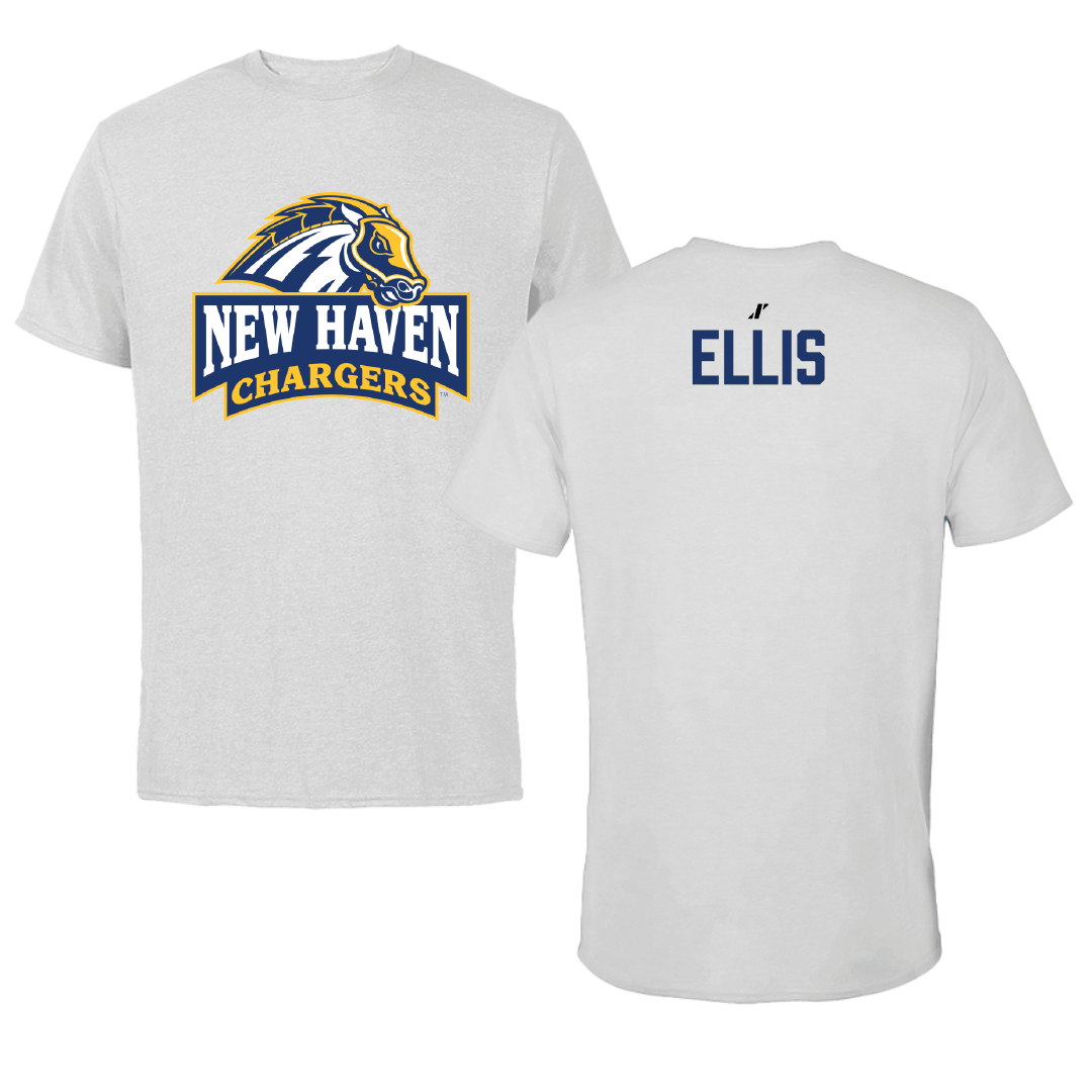 University of New Haven TF and XC Light Gray Tee - Joshua Ellis