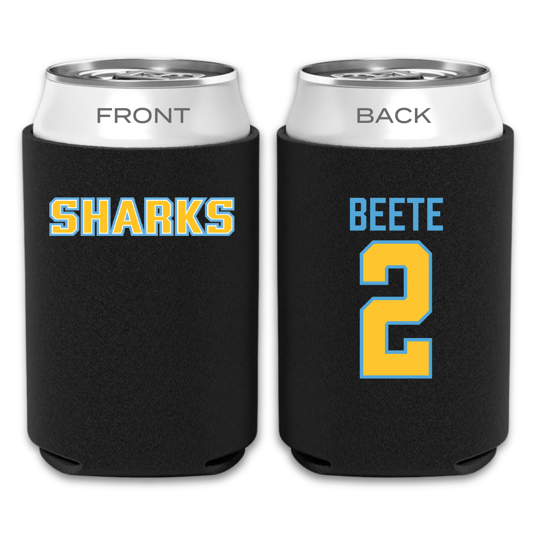 Long Island University Acrobatics & Tumbling Black Can Cooler - #2 Ariel Beete