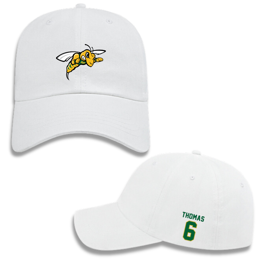 Black Hills State University Volleyball (W) White Hat - #6 Ellie Thomas