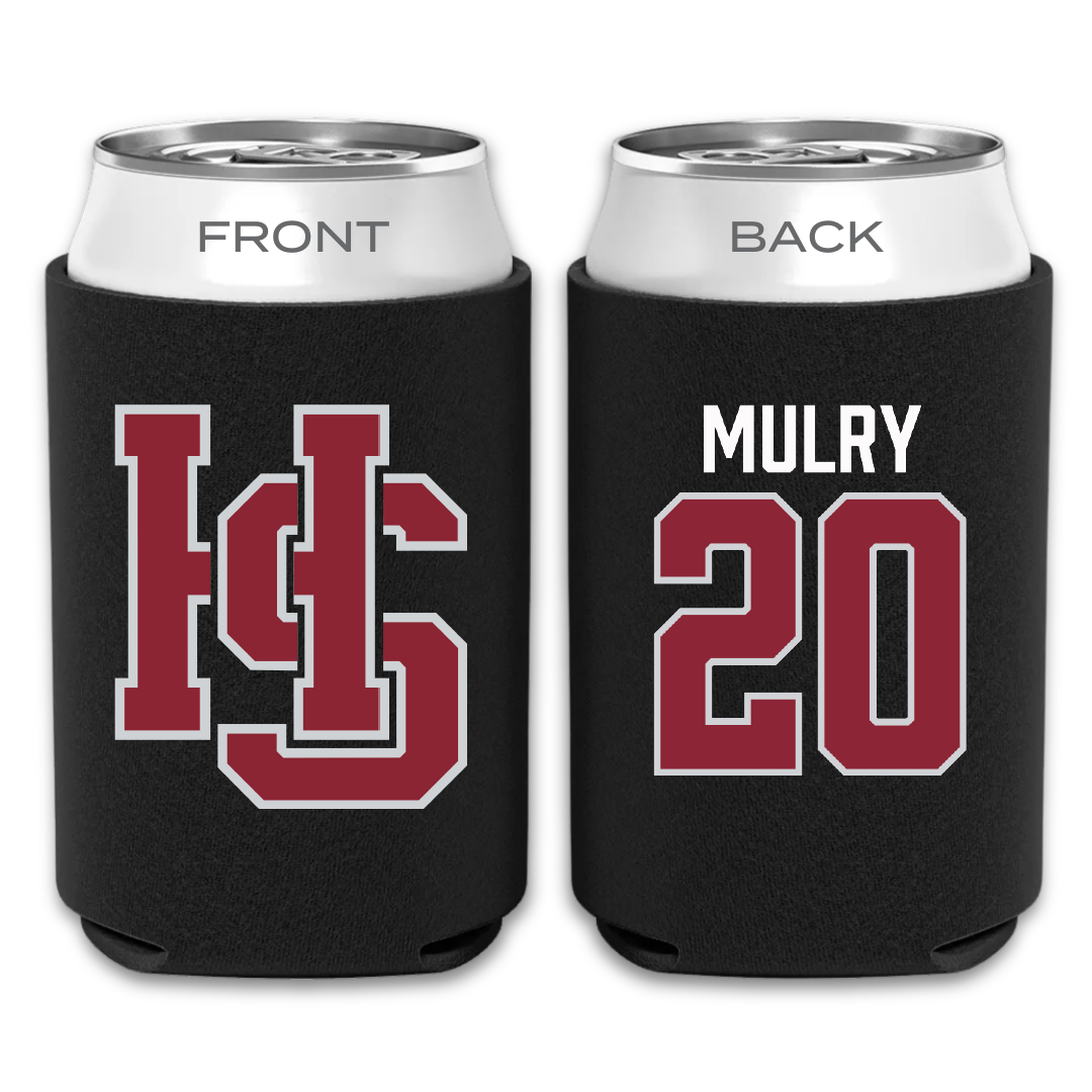 Hampden-Sydney College Basketball Black Can Cooler - #20 Benjamin Mulry