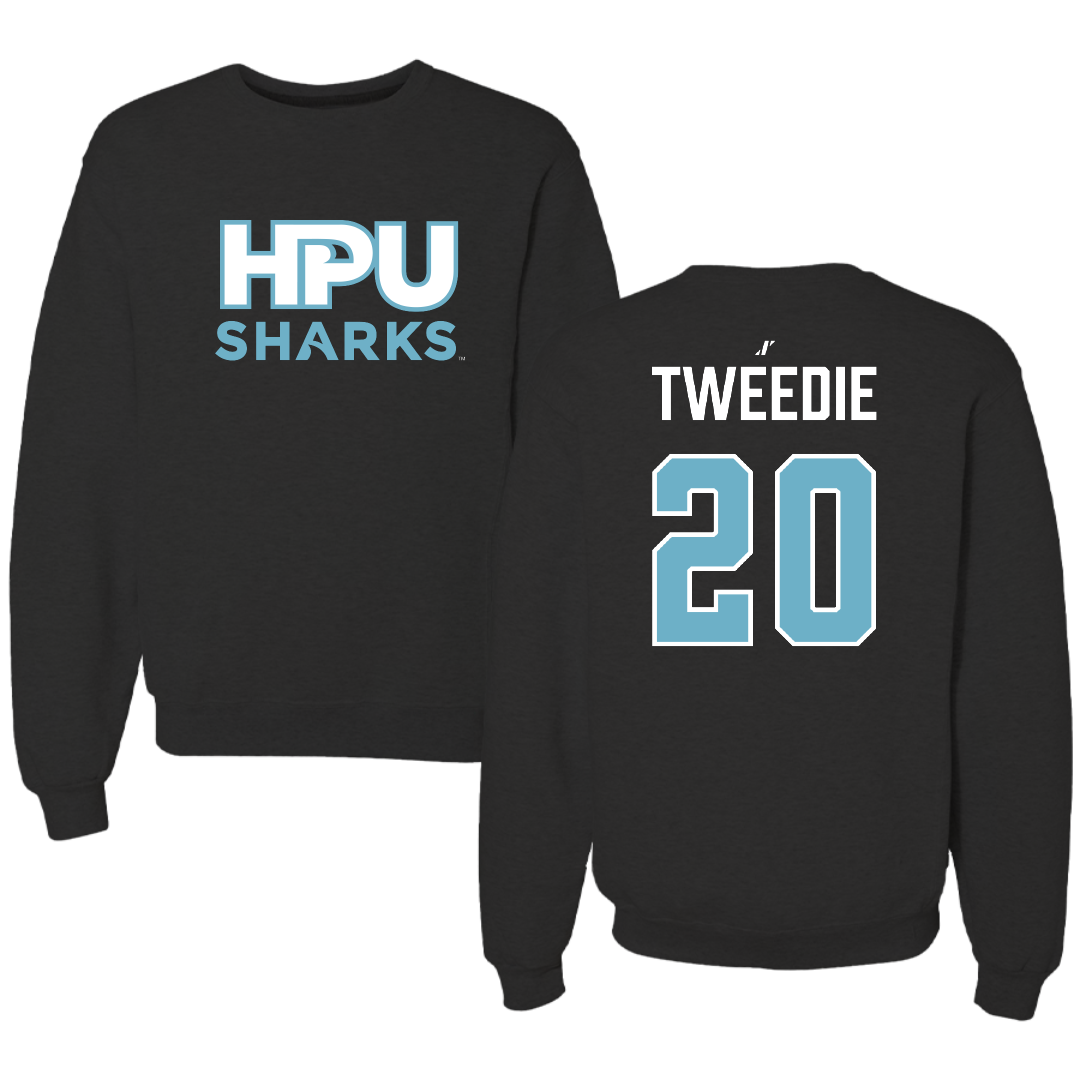 Hawaii Pacific University Basketball (W) Black Crewneck - #20 Sofia Tweedie