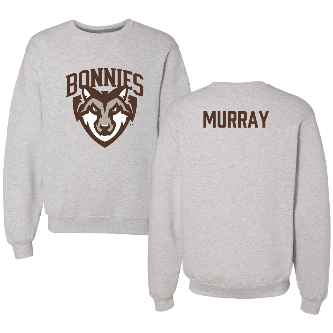 St. Bonaventure University Rugby (M) Gray Crewneck - Liam Murray