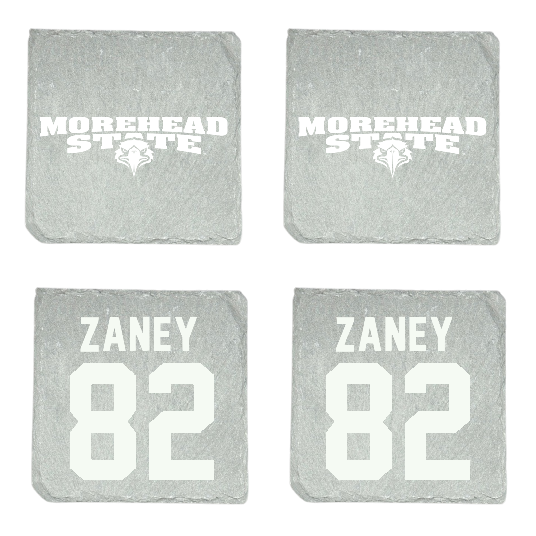 Morehead State University Football Stone Coaster (4 Pack)  - #82 Michael Zaney