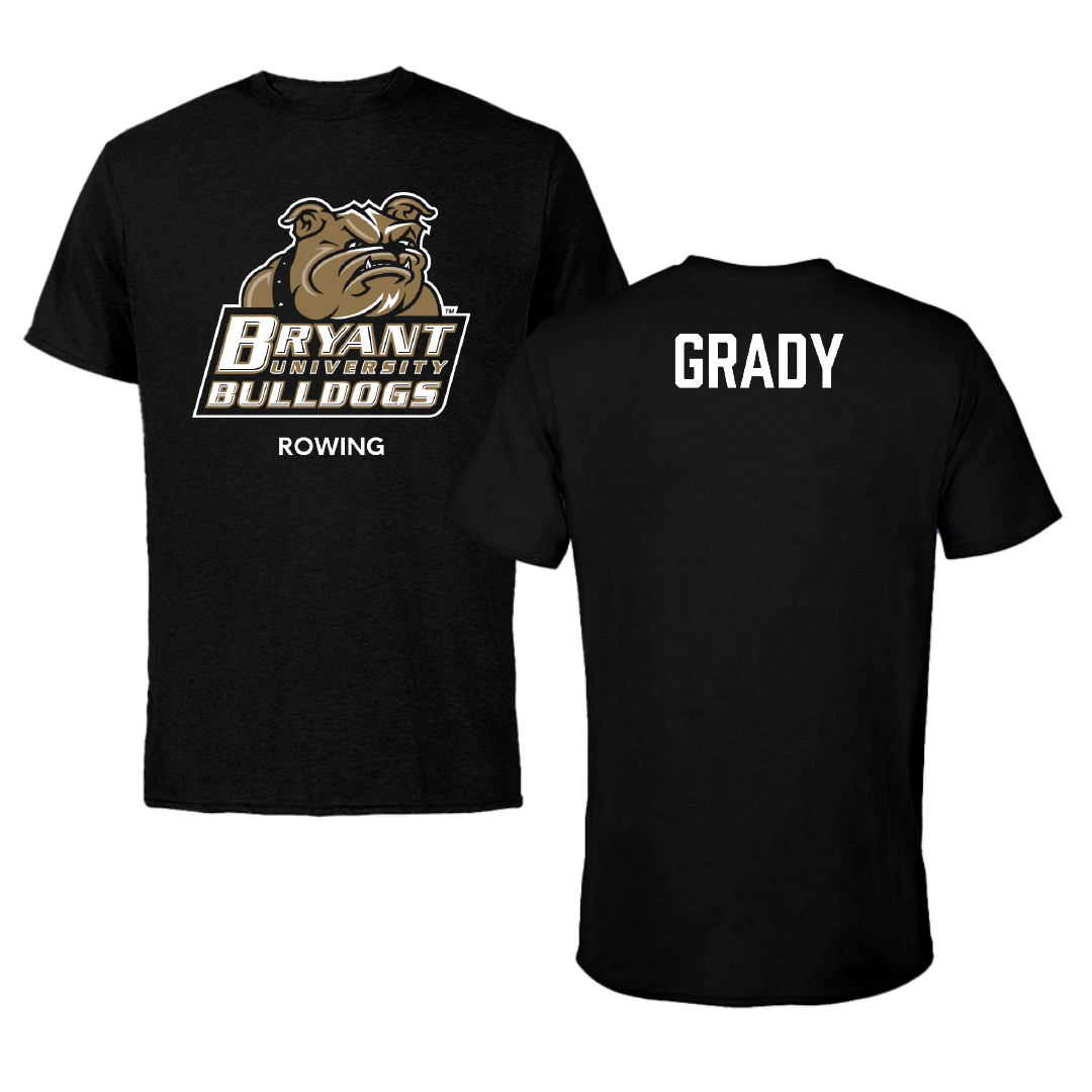 Bryant University Rowing (W) Black Performance Tee - Jordan Grady