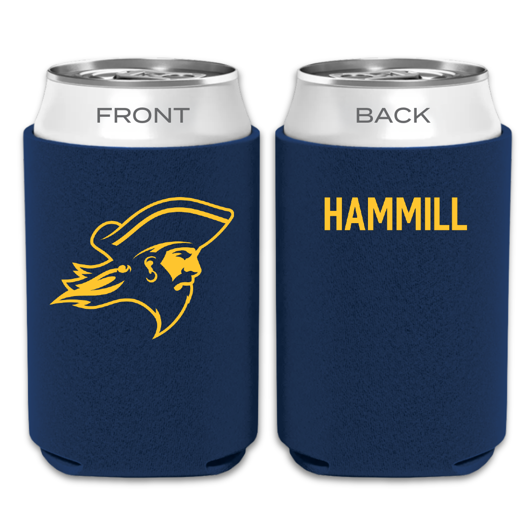 East Tennessee State University Triathlon Navy Can Cooler - Delaney Hammill