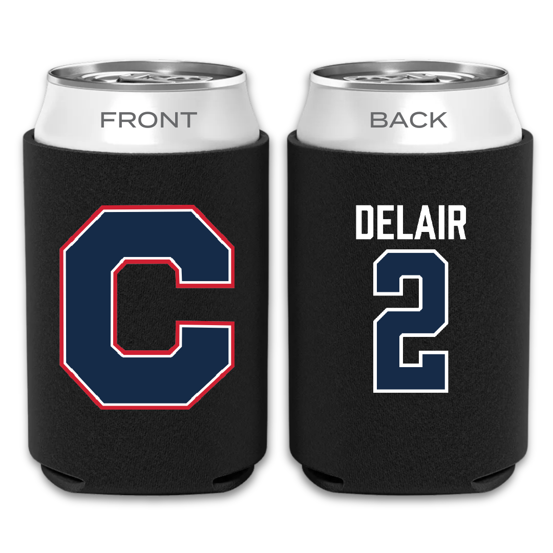 Catawba College Soccer Black Can Cooler - #2 Morgan Delair