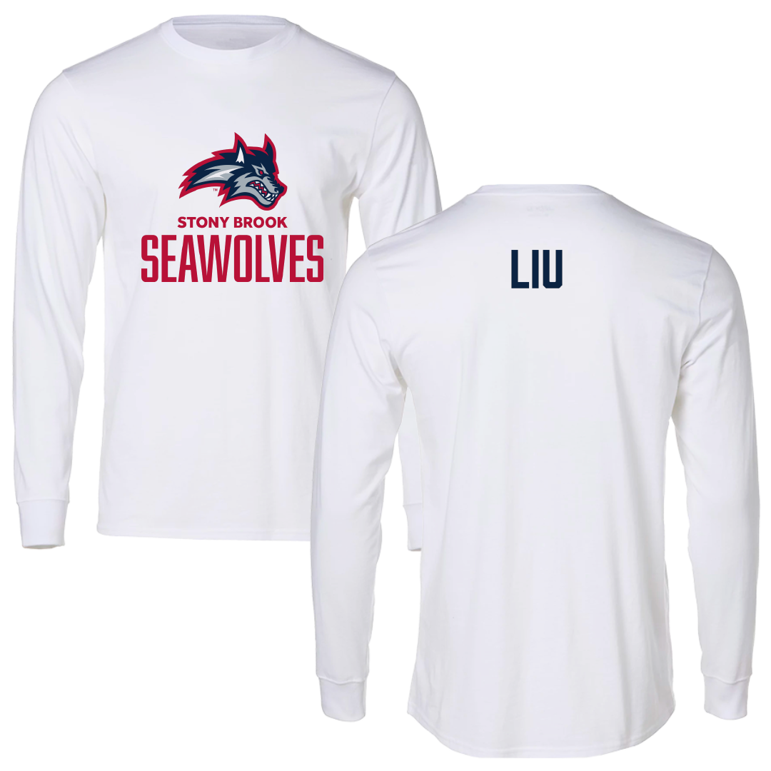 Stony Brook University Dance White Performance Long Sleeve - Rachel Liu