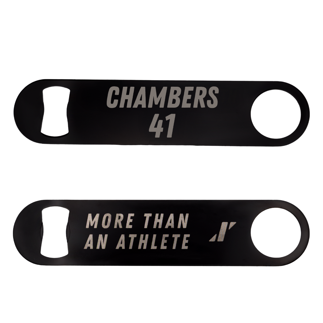 Washington State University Baseball Black Bottle Opener - #41 Bryce Chambers