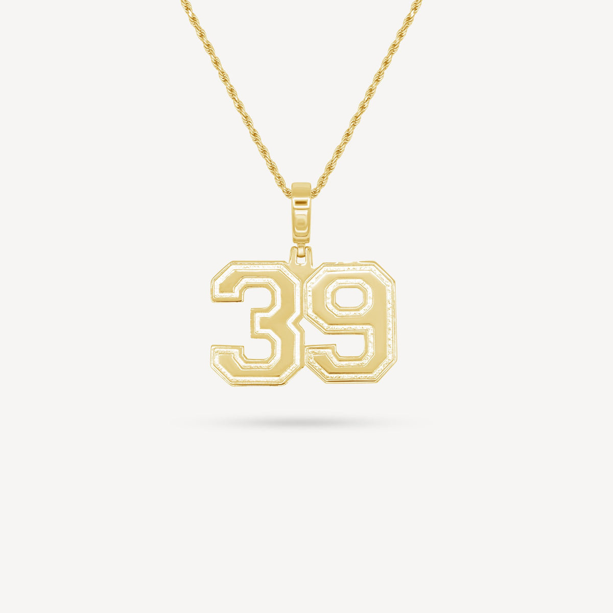 Gold Presidents Pendant and Chain - #39 Jacob Swain