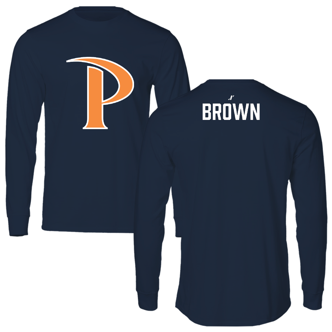 Pepperdine University Baseball Navy Long Sleeve - Carter Brown