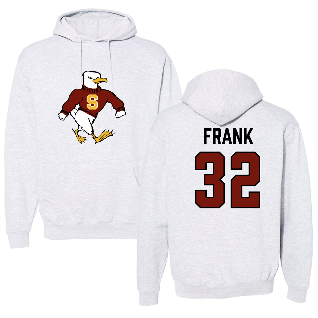 Salisbury University Football Gray Hoodie - #32 Kyle Frank