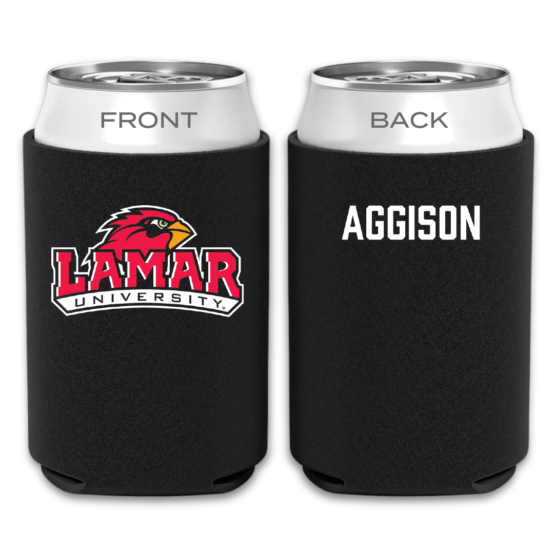 Lamar University TF and XC Black Can Cooler - Aylese Aggison