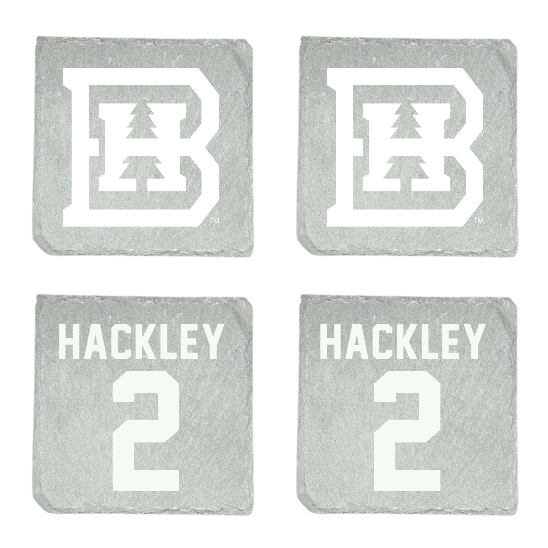 Black Hills State University Basketball (M) Stone Coaster (4 Pack)  - #2 Jaeton Hackley