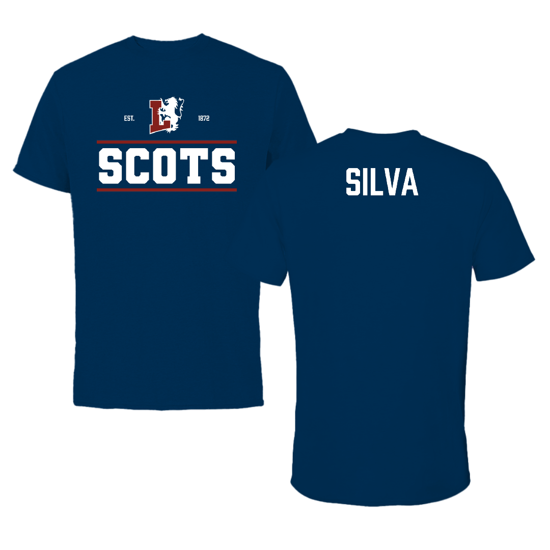 Lyon College TF and XC Navy General Performance Tee - Ines Silva