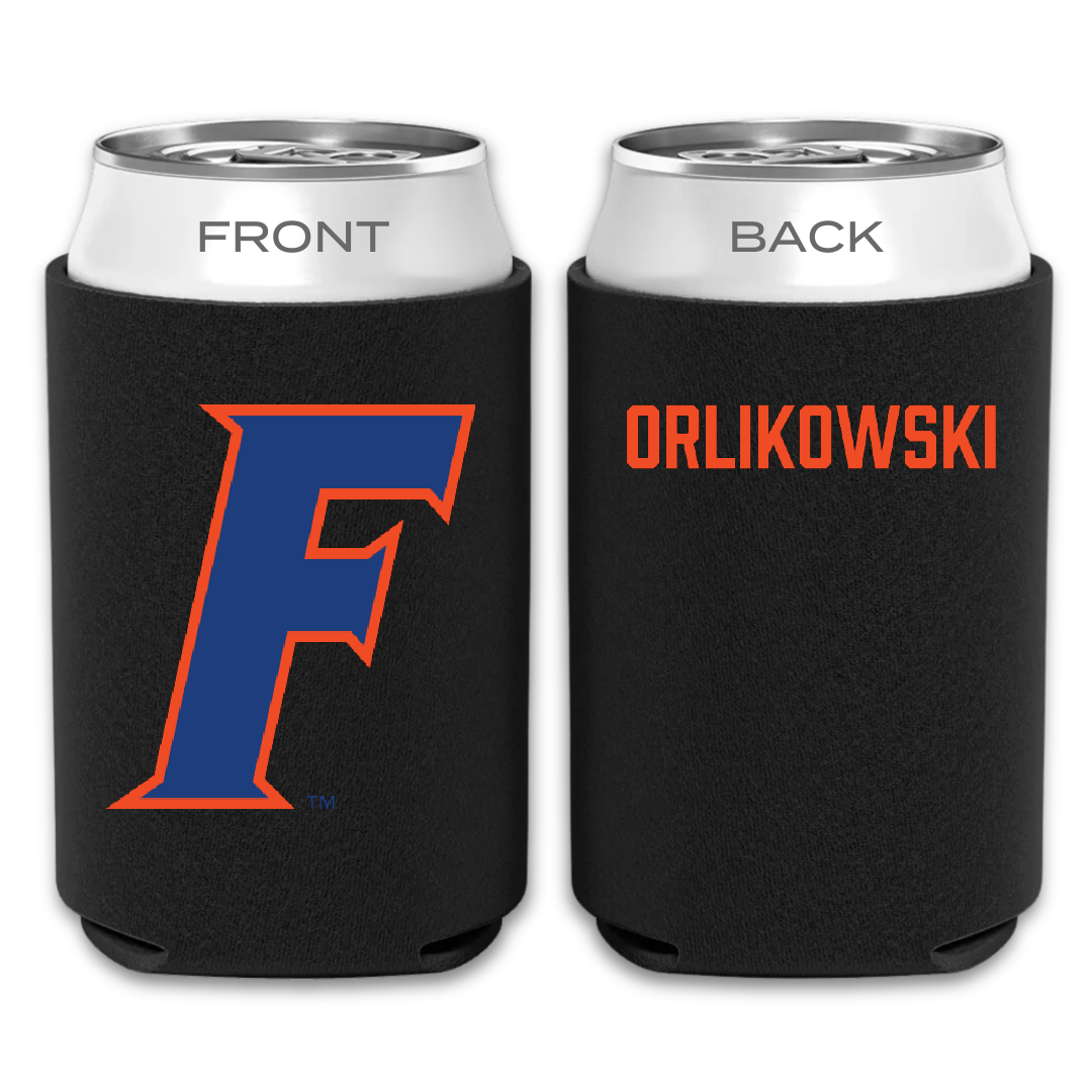 University of Florida Tennis Black Can Cooler - Olek Orlikowski