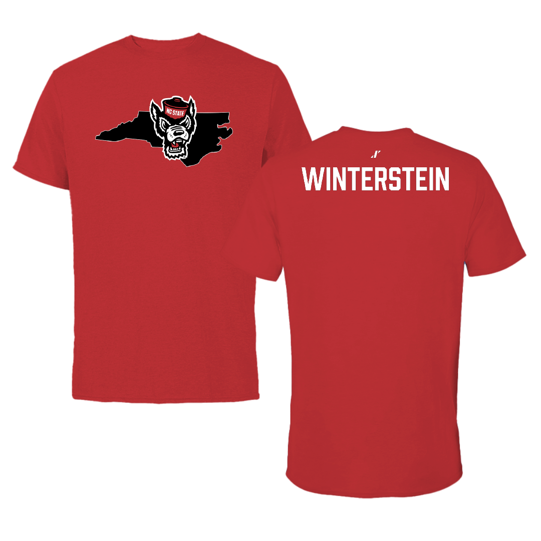 North Carolina State University Wrestling (M) Red State Tee - Pete Winterstein