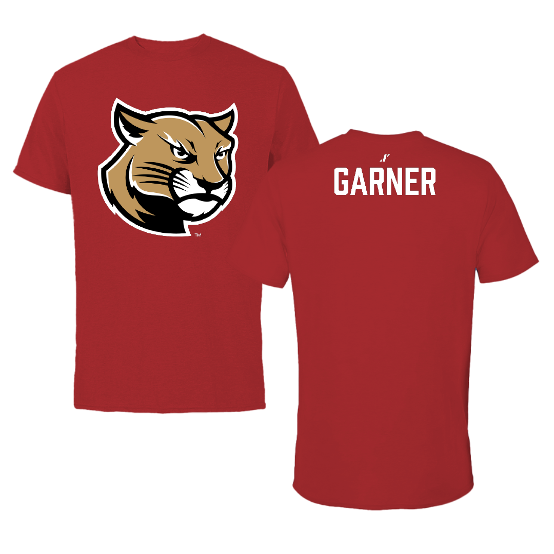 Southern Illinois University Edwardsville Cheer Canvas Red Tee - Andi Garner