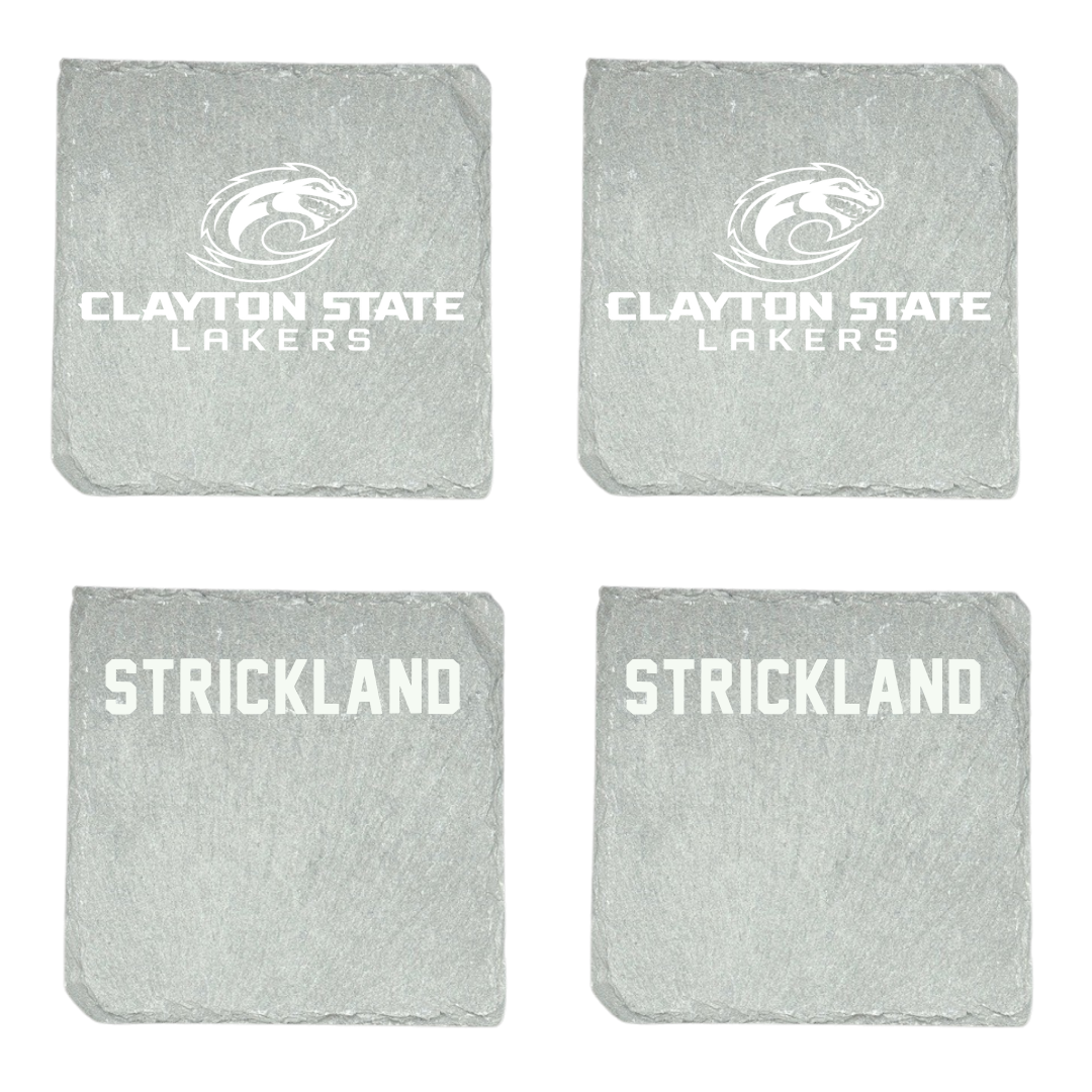 Clayton State University TF and XC Stone Coaster (4 Pack)  - Mykell Strickland