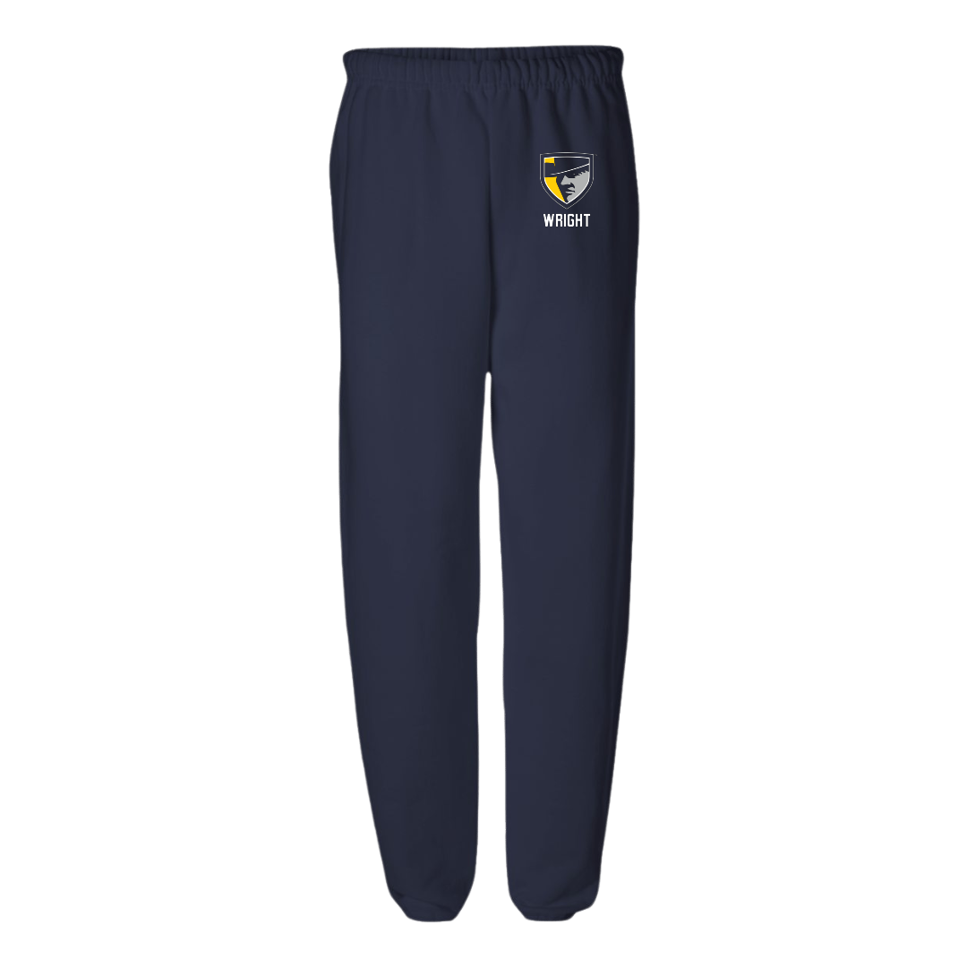 Regis University (Colorado) Baseball Navy Sweatpants - #36 Jacob Wright