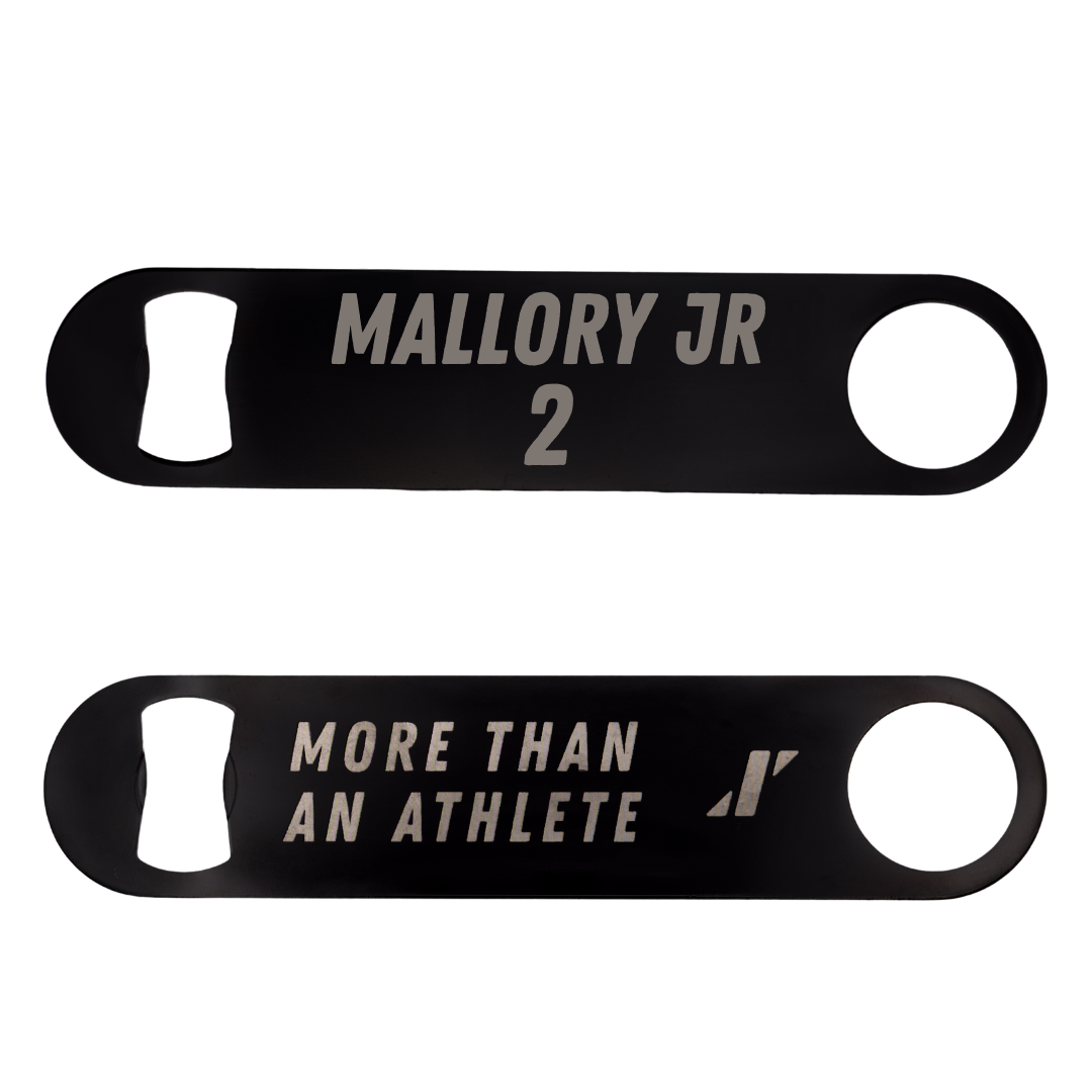 Elon University Baseball Black Bottle Opener - #2 Kenny Mallory Jr