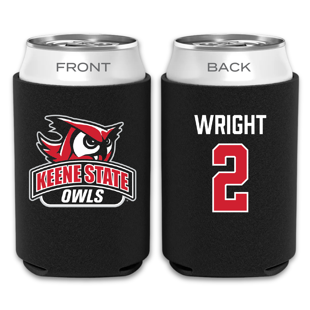 Keene State College Basketball Black Can Cooler - #2 Allyn Wright