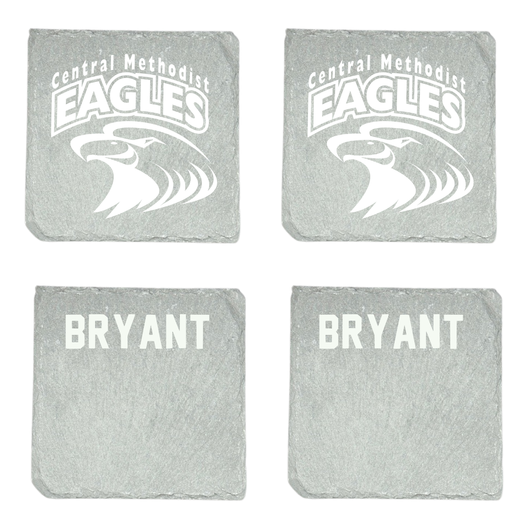 Central Methodist University Football Stone Coaster (4 Pack)  - Ayden Bryant