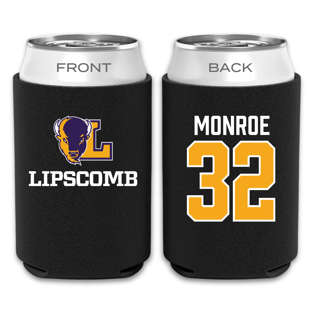 Lipscomb University Soccer Black Can Cooler - #32 Tristan Monroe