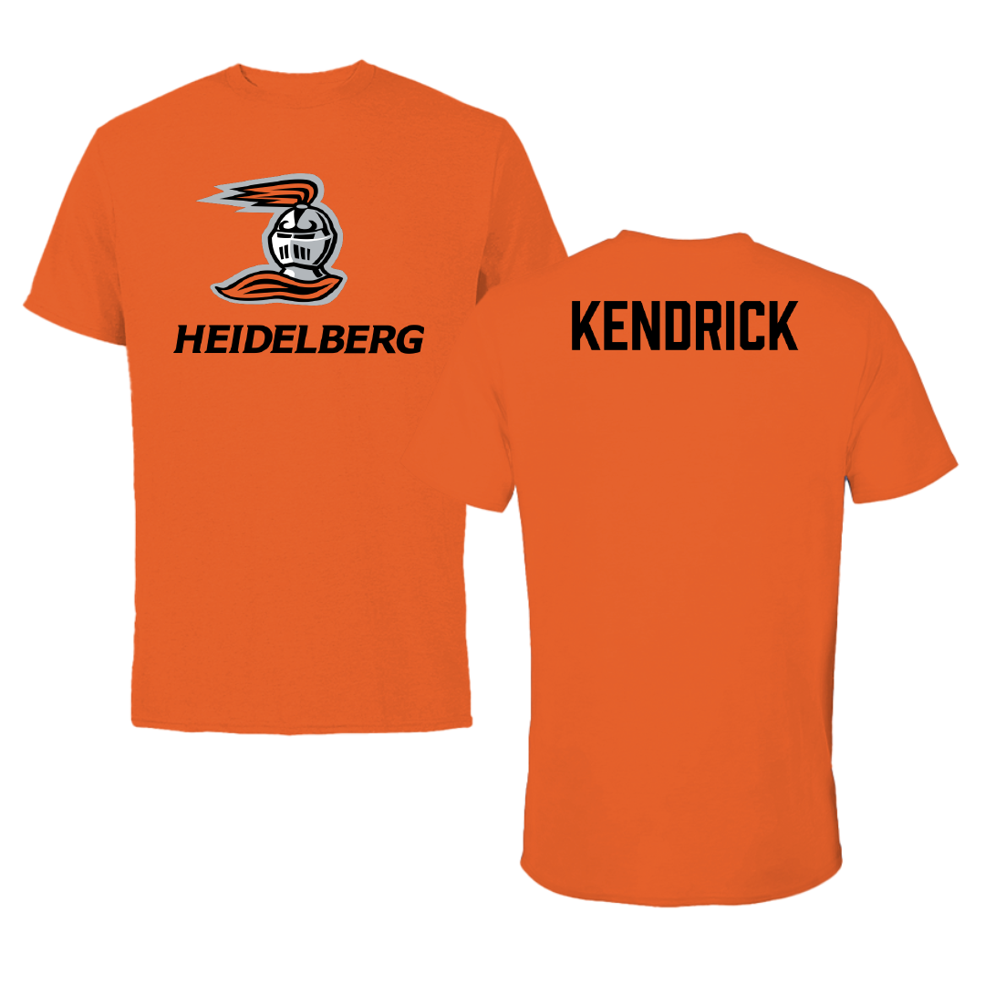 Heidelberg University Swimming & Diving Orange Tee - Joie Kendrick
