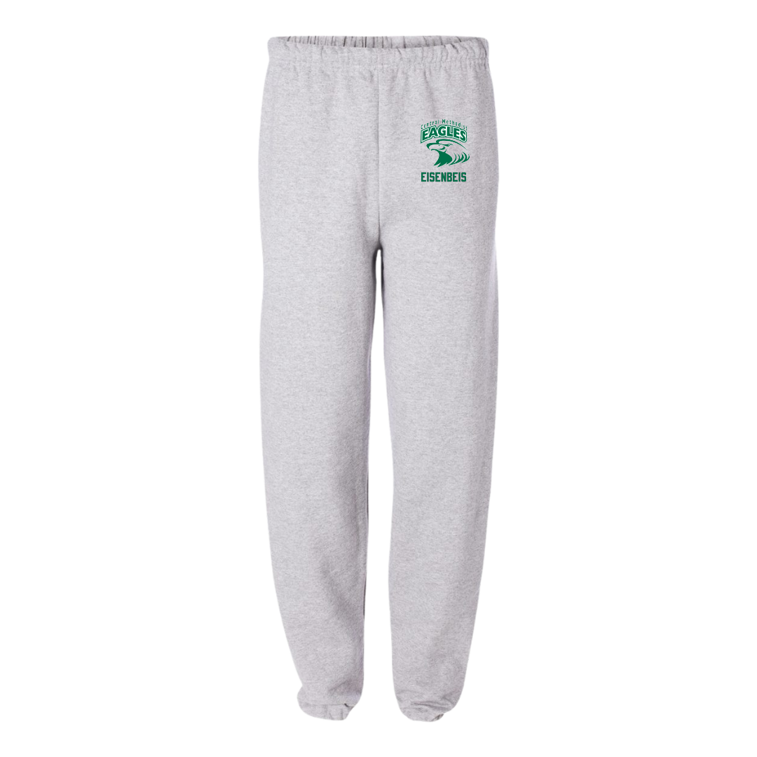Central Methodist University Baseball Light Gray Sweatpants - #30 Axton Eisenbeis