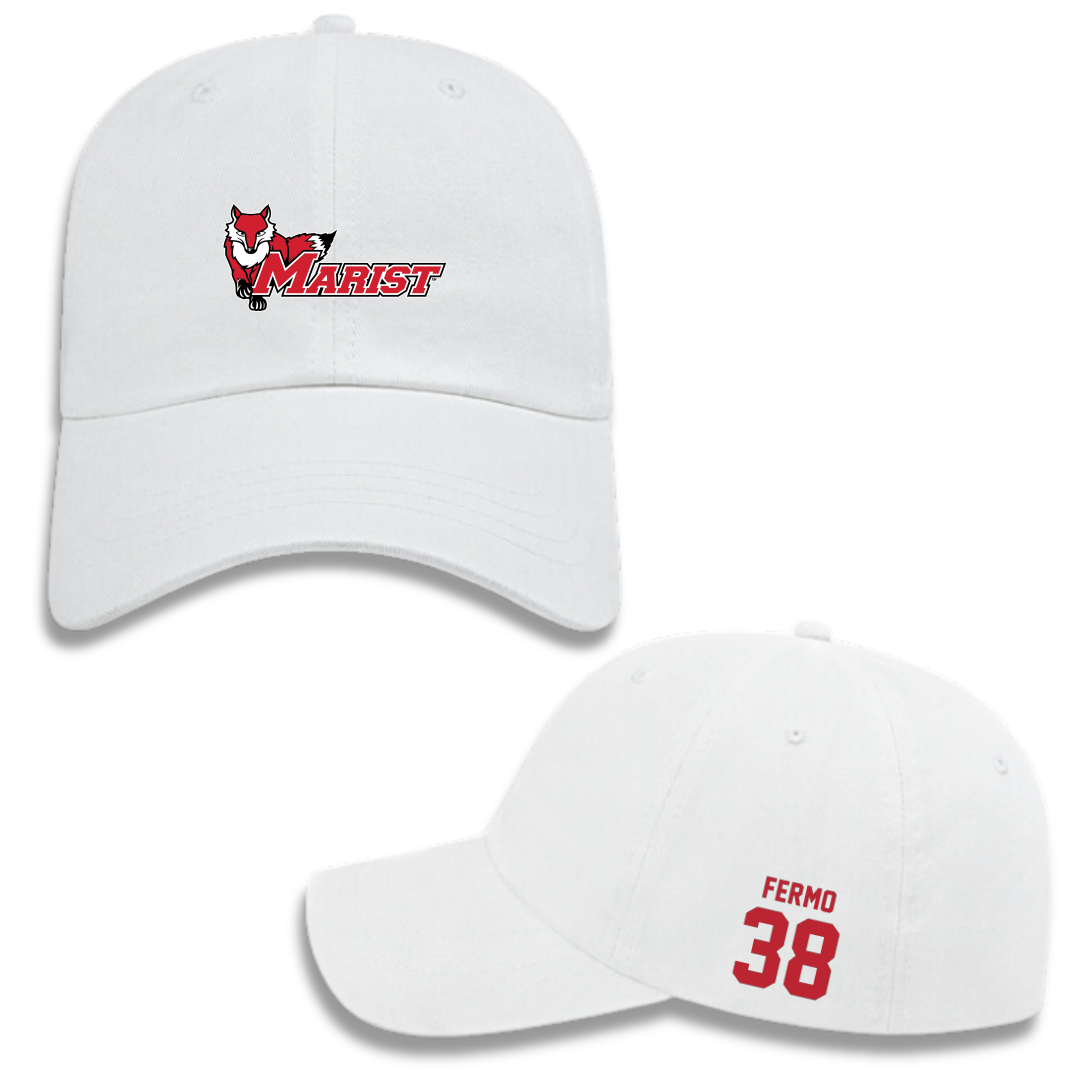 Marist University Lacrosse (M) White Hat - #38 Christopher Fermo