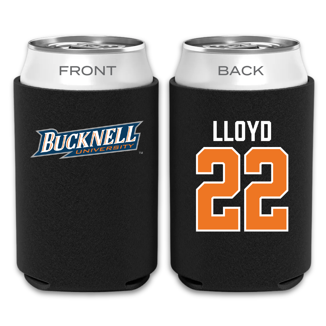 Bucknell University Volleyball Black Can Cooler - #22 Cameron Lloyd