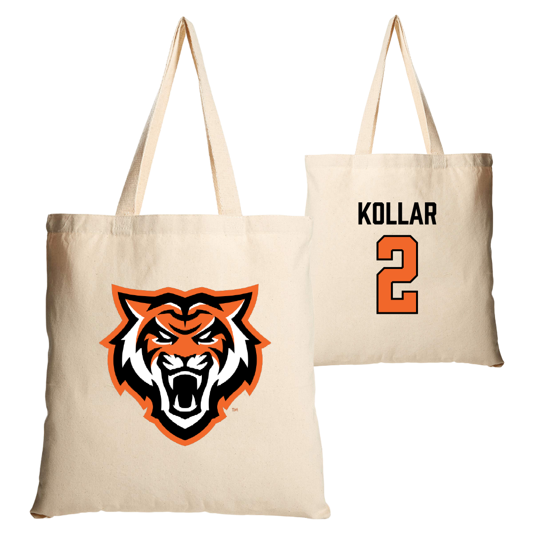 Idaho State University Soccer (W) Tan Canvas Tote Bag - #2 Camille Kollar